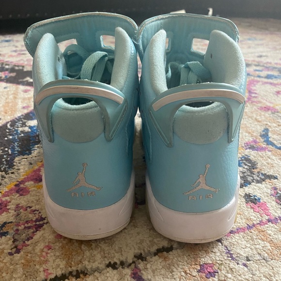 Nike AirJordan 6 Retro Pantone GG Still Blue Sneaker - Picture 6 of 8